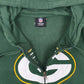 Mens Green NFL Green Bay Packers Full Zip Jumper