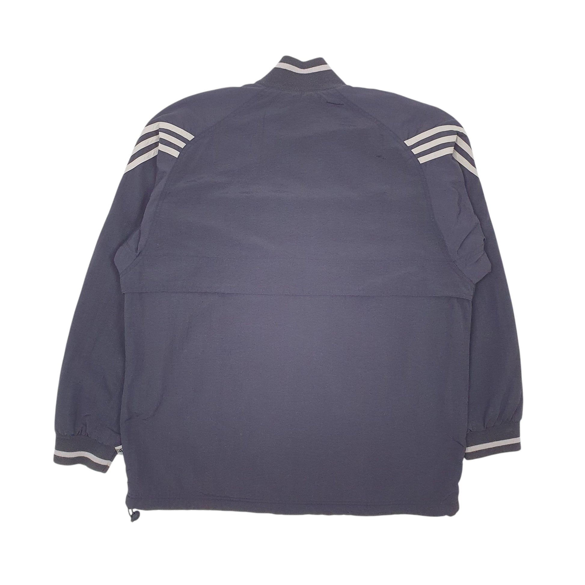 Mens Black Adidas Vintage 90s  Coat