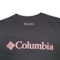 Mens Black Columbia Sportswear Spellout Short Sleeve T Shirt