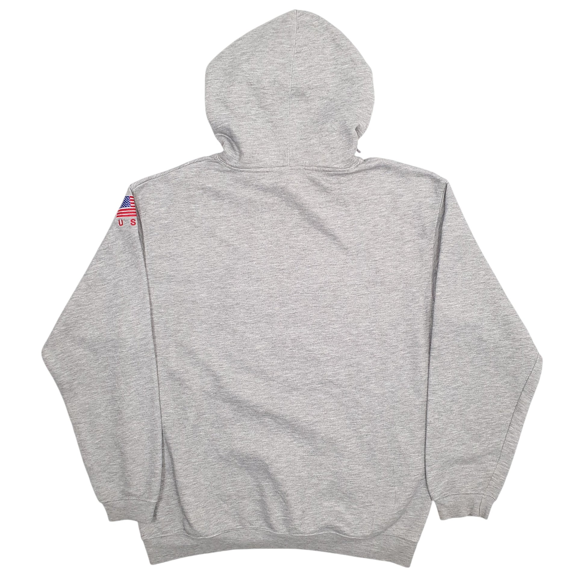 Mens Grey Hard Rock Cafe Hotel Spellout Hoodie Jumper