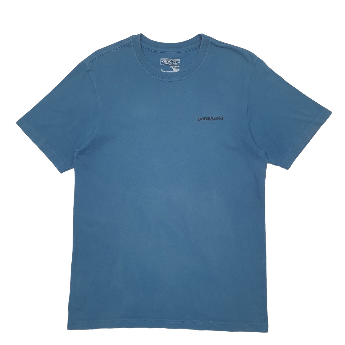 Mens Blue Patagonia  Short Sleeve T Shirt