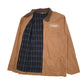 Mens Tan Cornerstone Chore Barn Blanket Lined  Coat