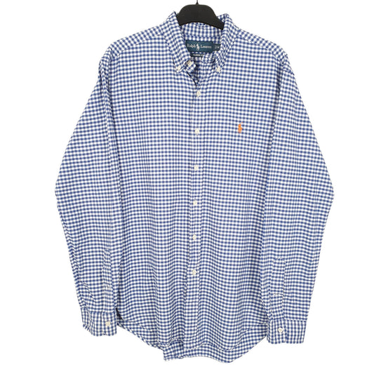 Mens Blue Ralph Lauren  Long Sleeve Shirt