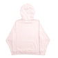 Womens Pink Puma Spellout Hoodie Jumper
