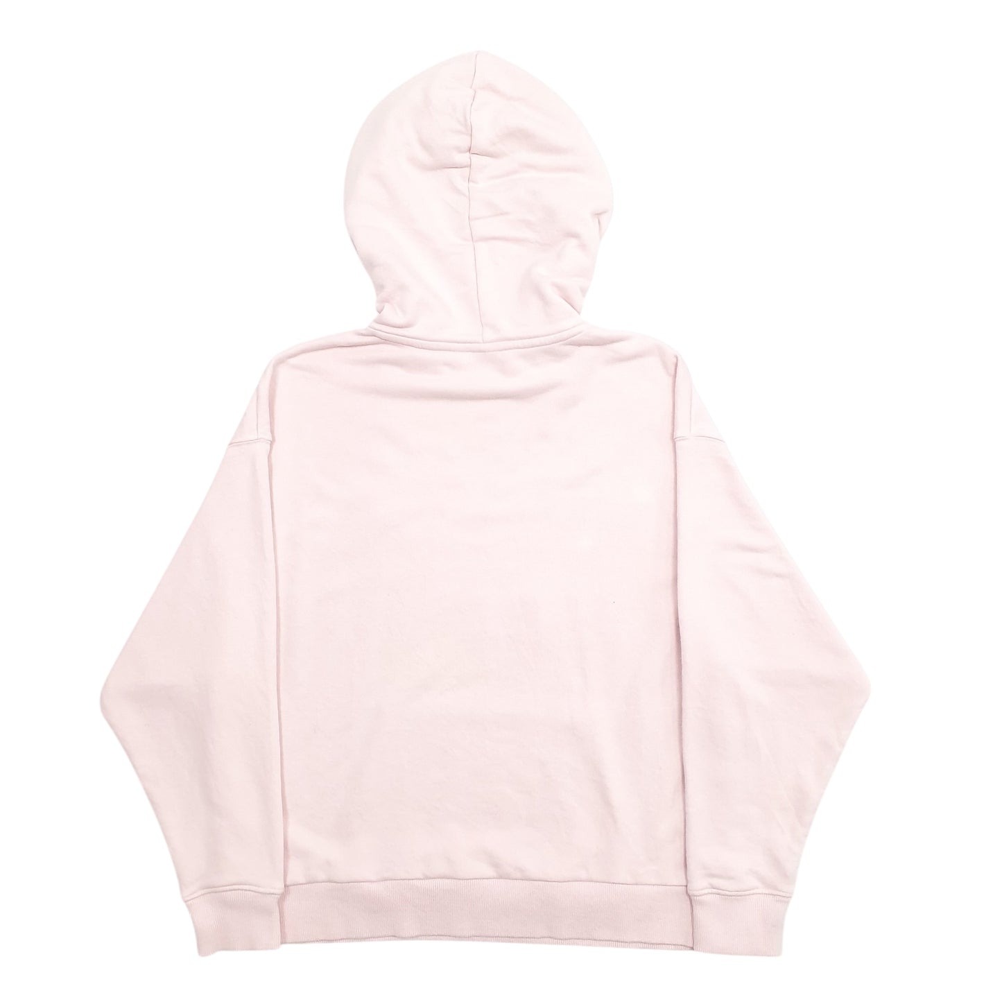Womens Pink Puma Spellout Hoodie Jumper