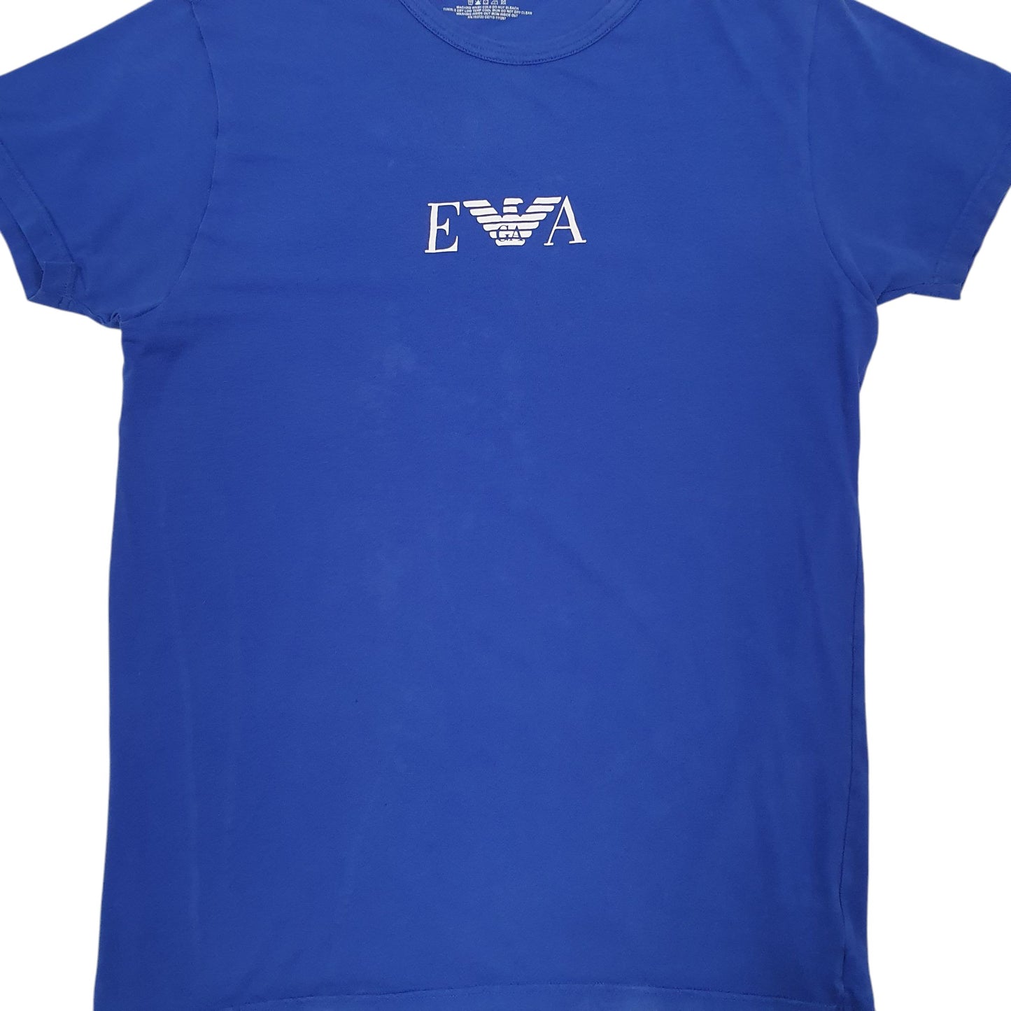 Mens Blue Emporio Armani Underwear Short Sleeve T Shirt