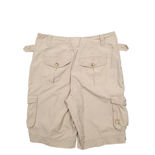 Womens Cream Ralph Lauren  Cargo Shorts