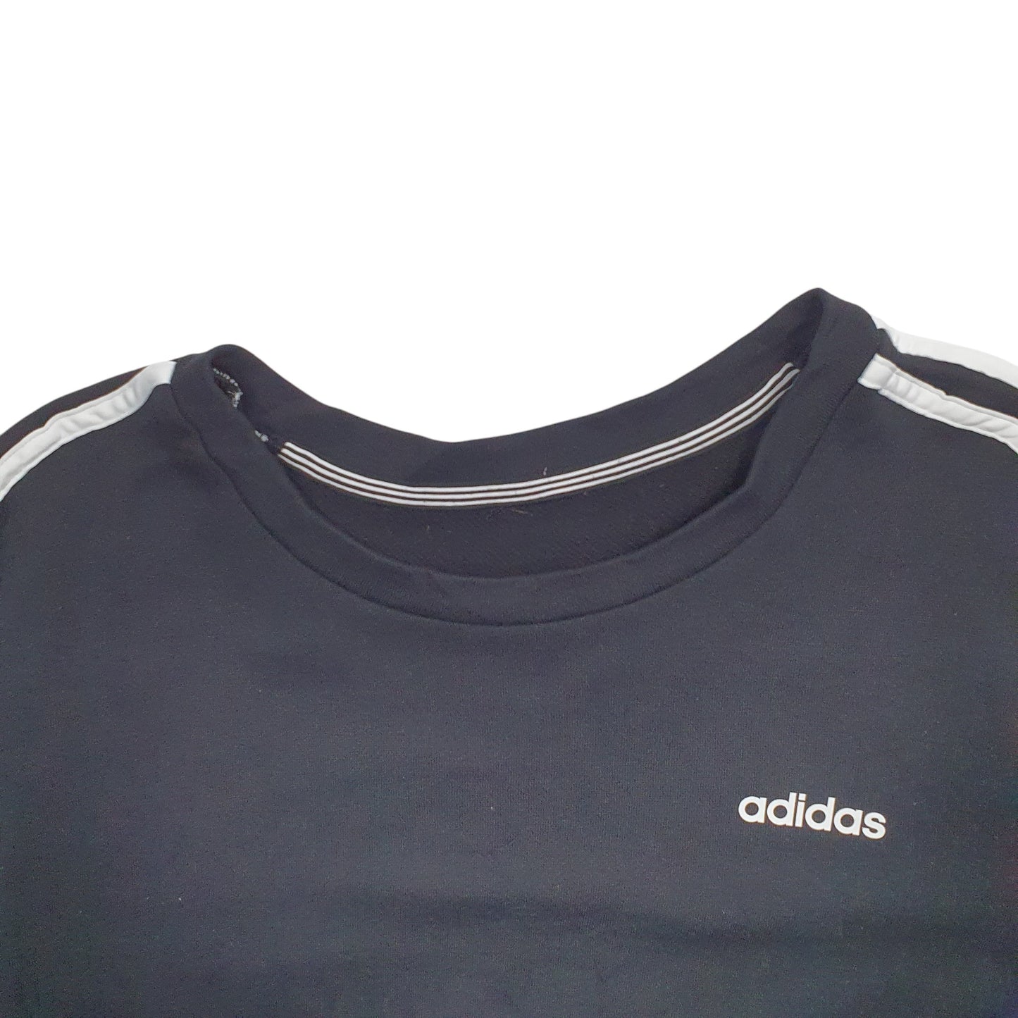 Womens Black Adidas Climalite Crewneck Jumper