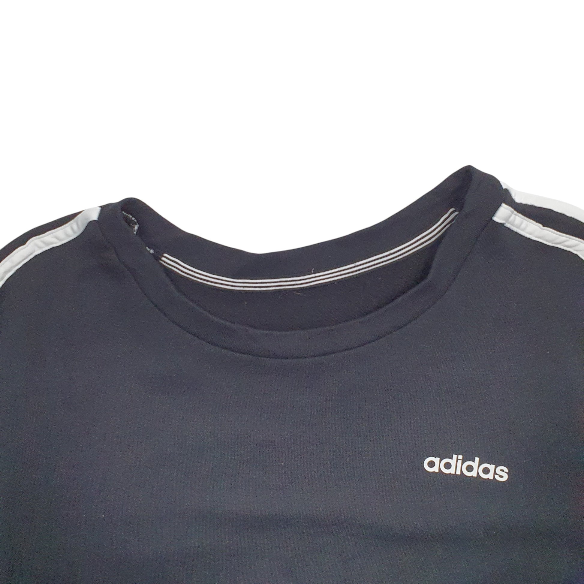 Womens Black Adidas Climalite Crewneck Jumper