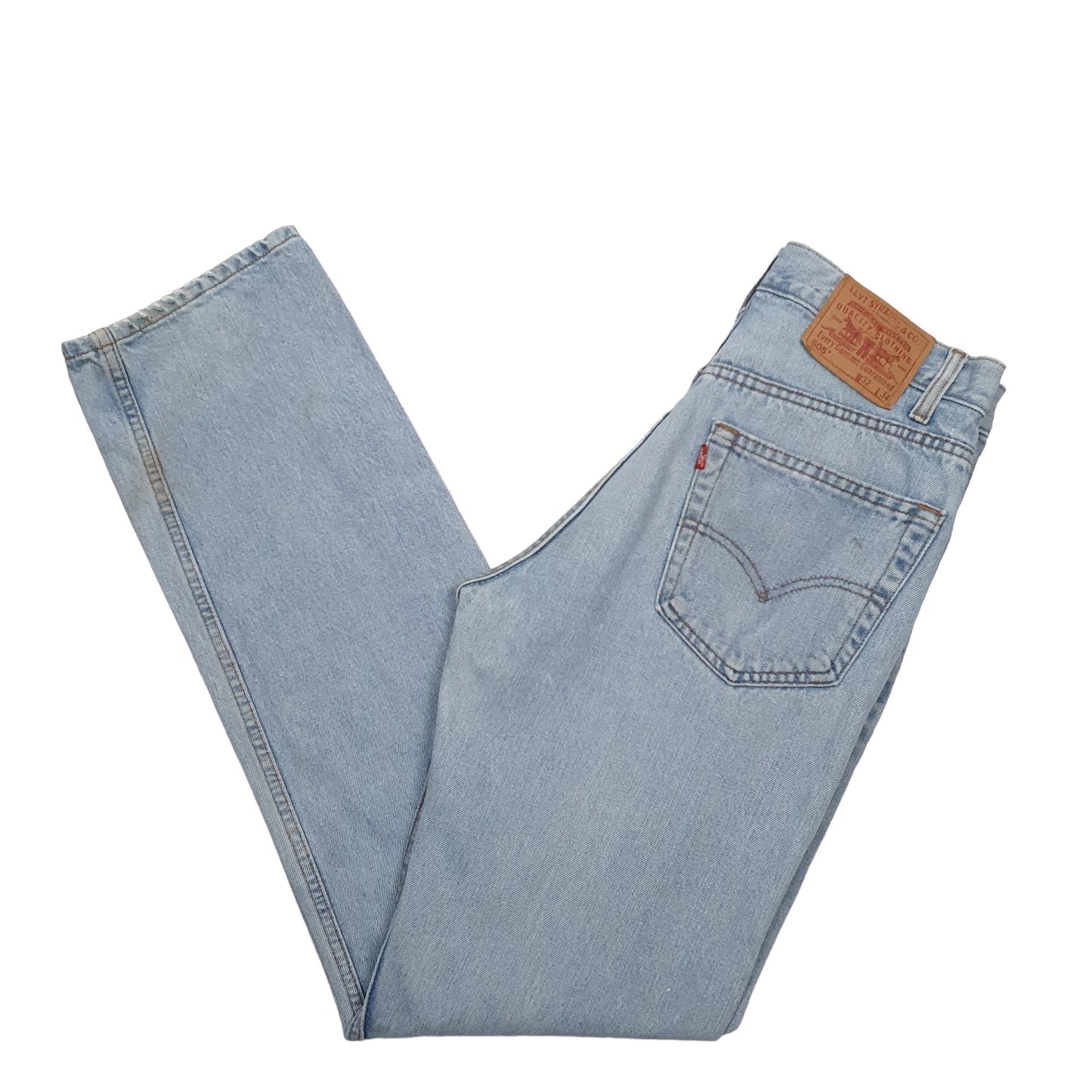 Mens Blue Levis Vintage 2000's 505 JeansW32 L34