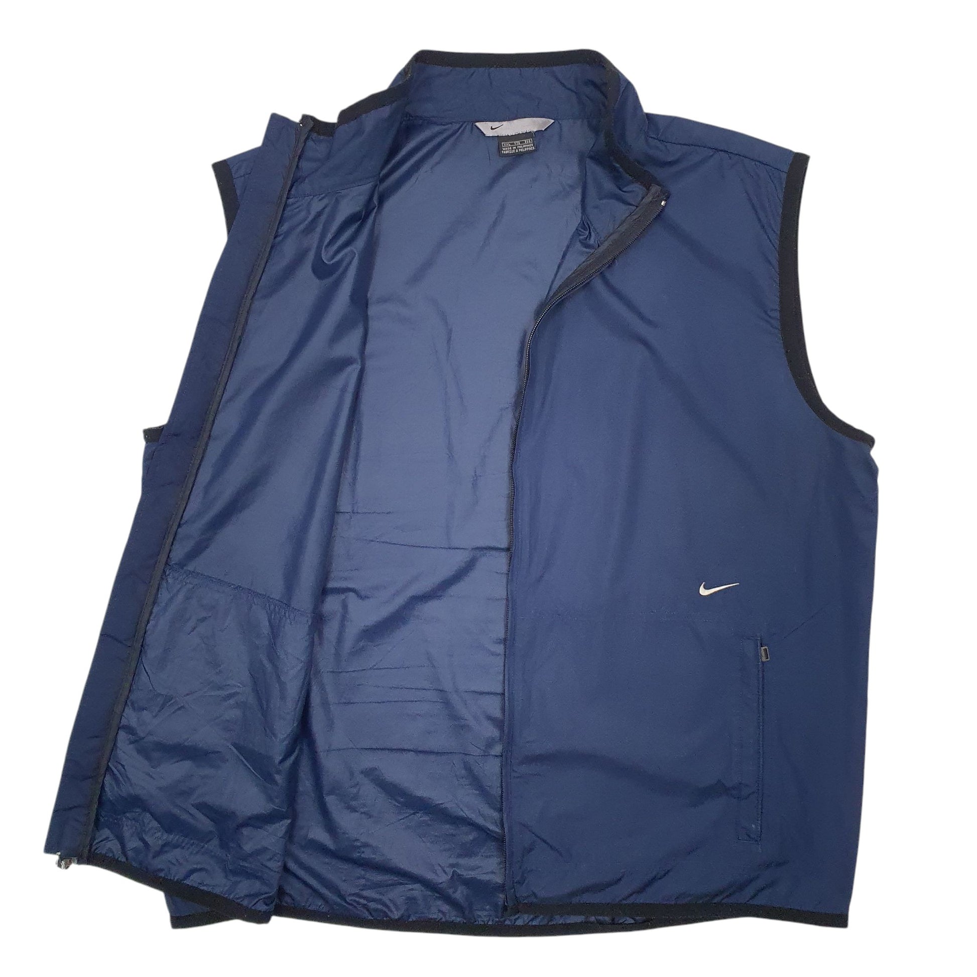 Mens Navy Nike Vintage 00s  Coat