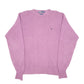 Mens Lilac Polo Ralph Lauren Lambswool Sweater Shetland Crewneck Jumper