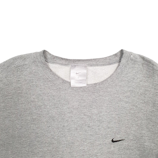 Mens Grey Nike  Crewneck Jumper