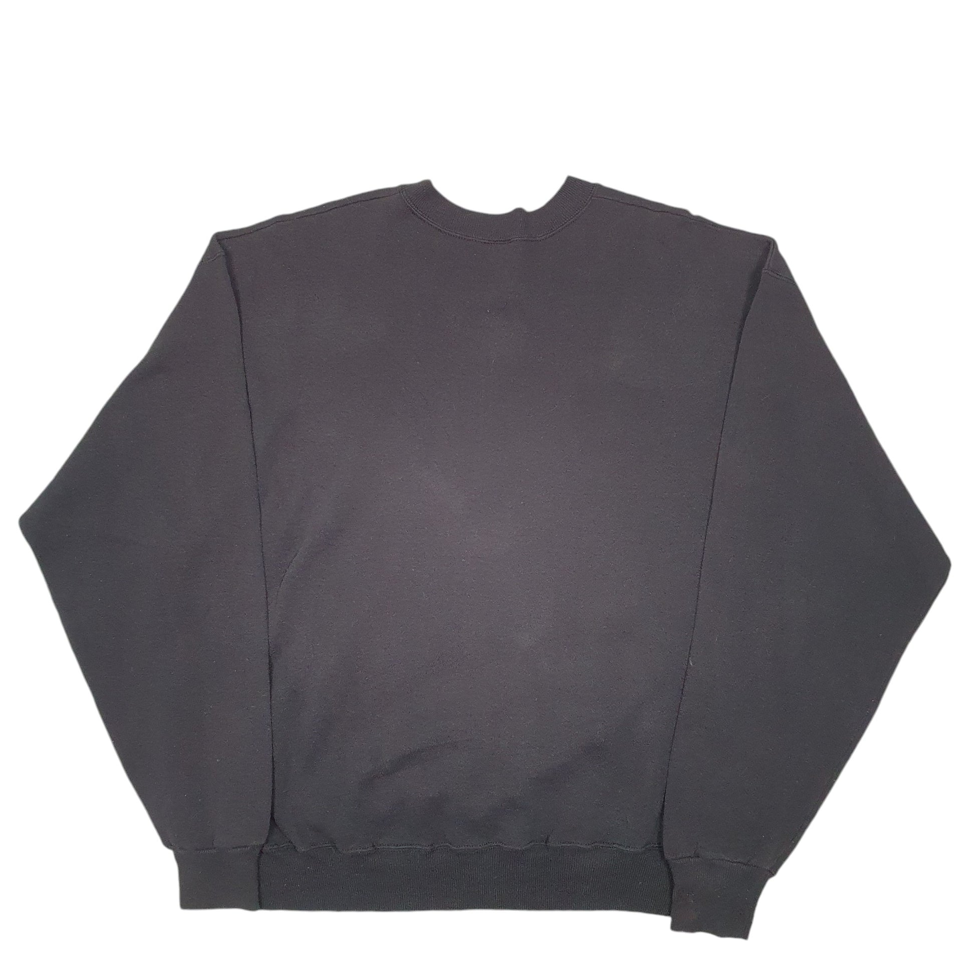 Mens Black Hanes Vintage University Of Colorado USA Spellout Crewneck Jumper