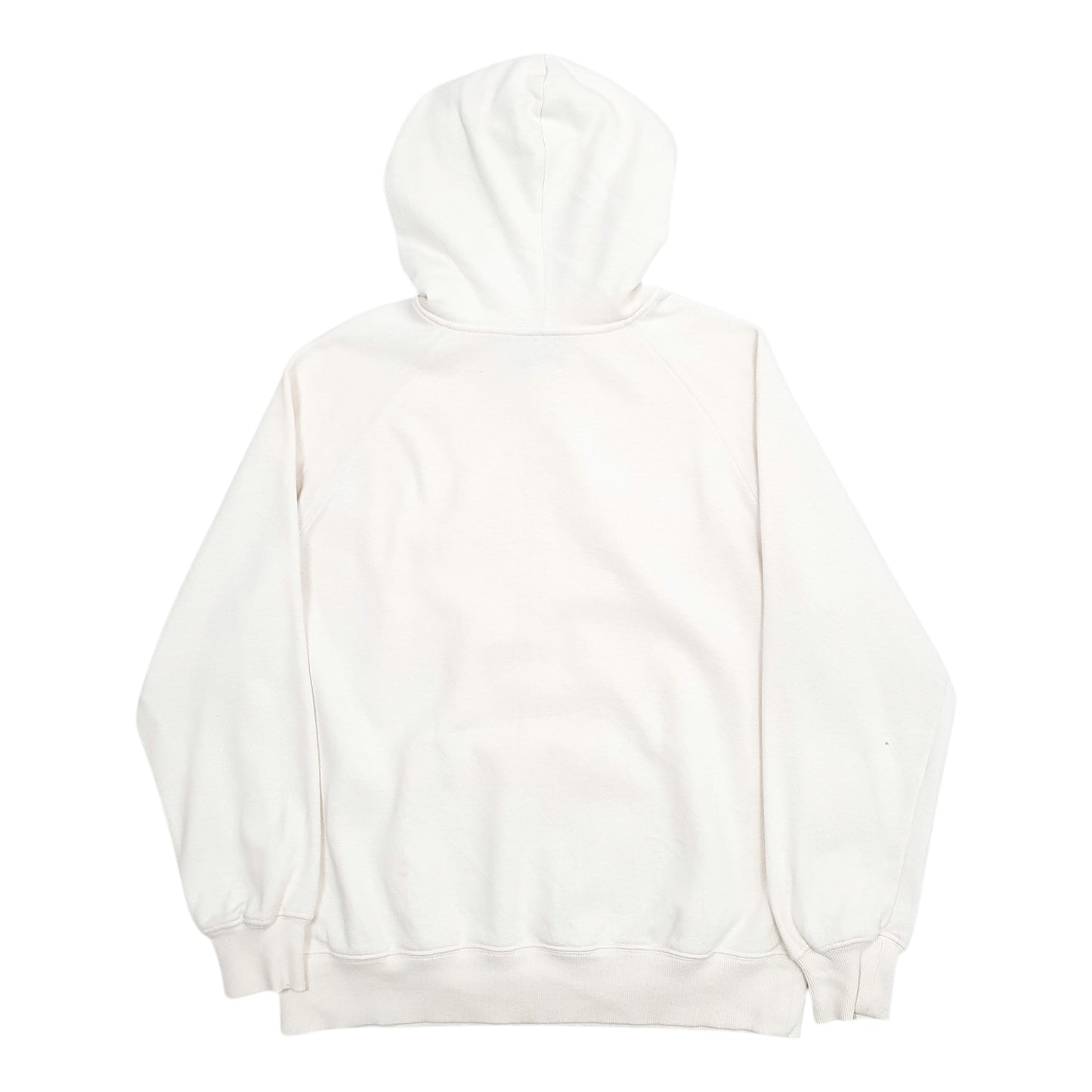 Womens Cream The North Face Spellout Hoodie Jumper