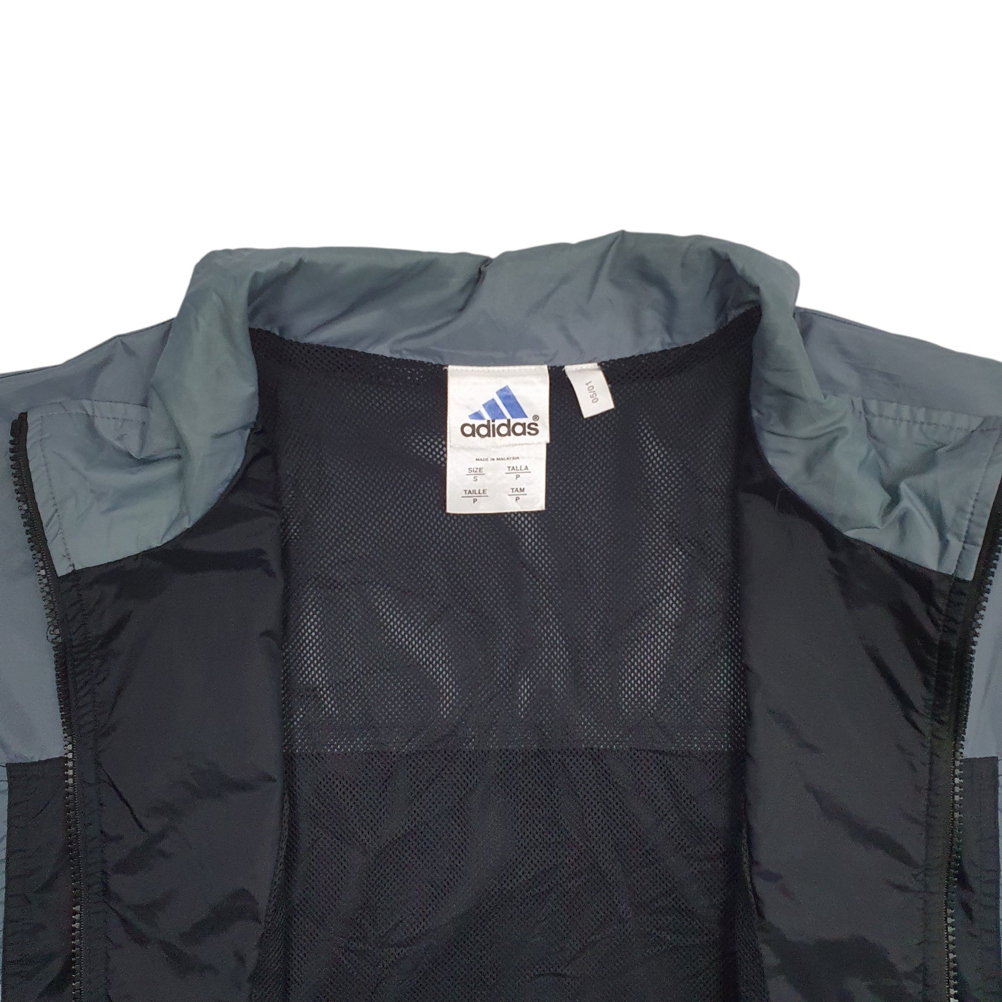 Mens Black Adidas   Coat
