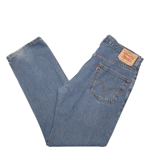 Mens Blue Levis 505 JeansW36 L32