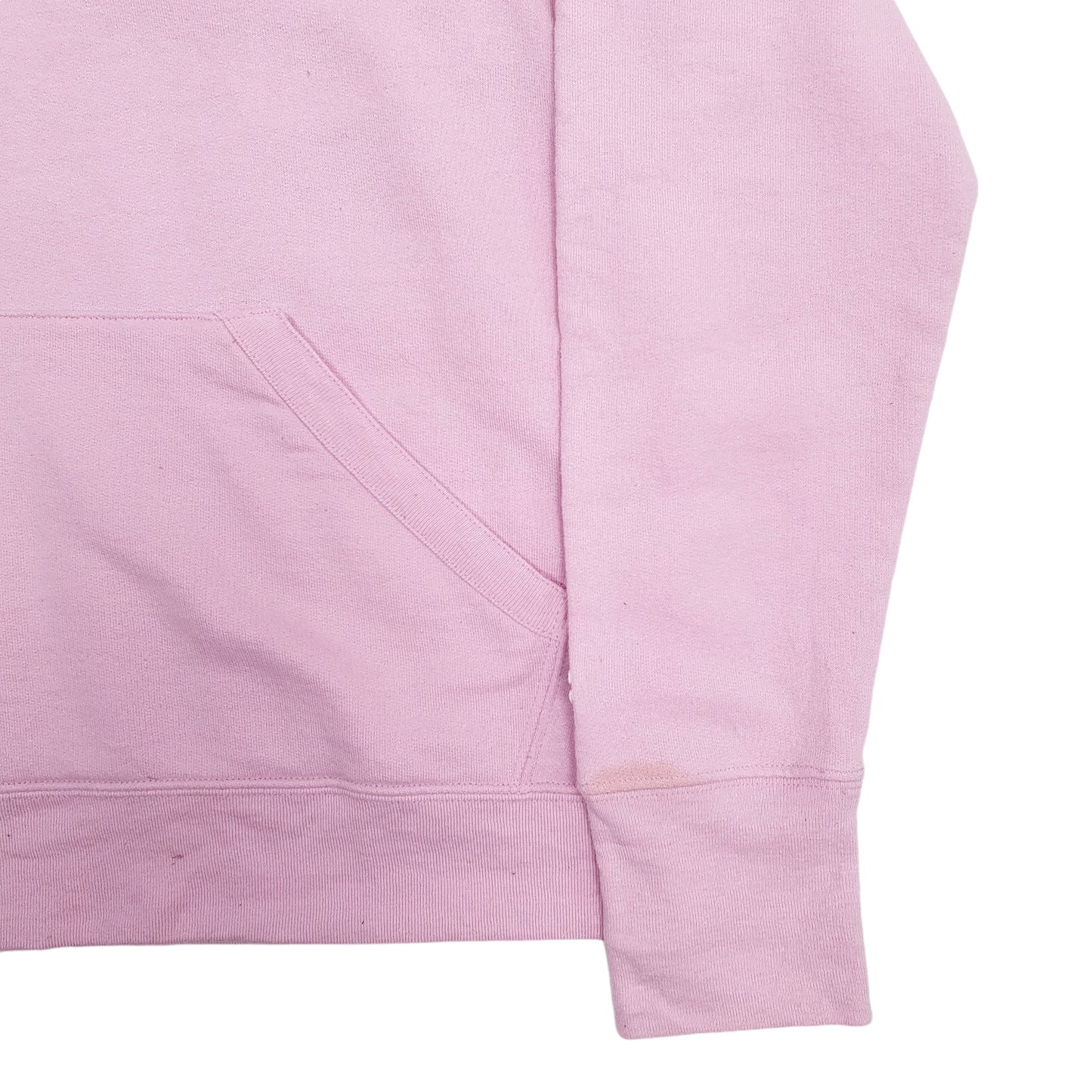 Womens Pink Champion Spellout Hoodie Jumper