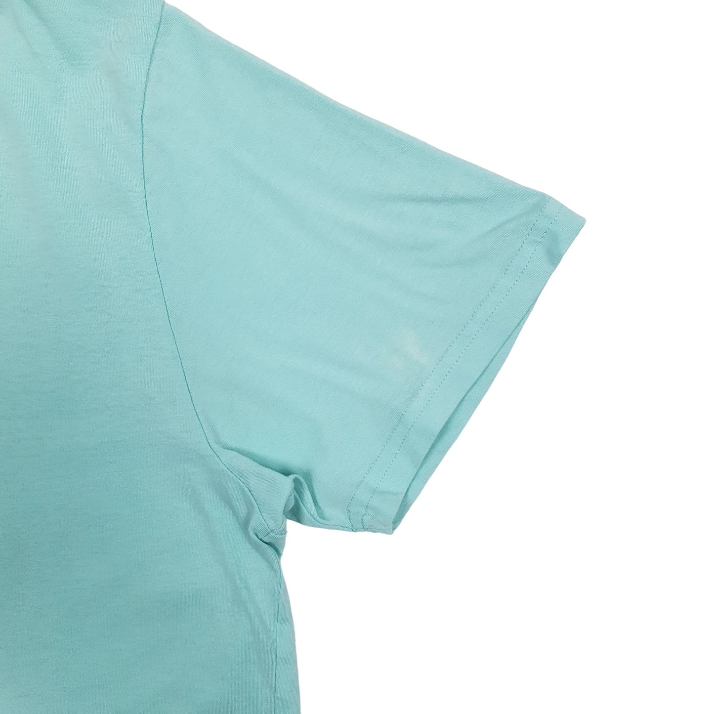 Mens Blue Columbia Sportswear PFG Fishing Short Sleeve T Shirt