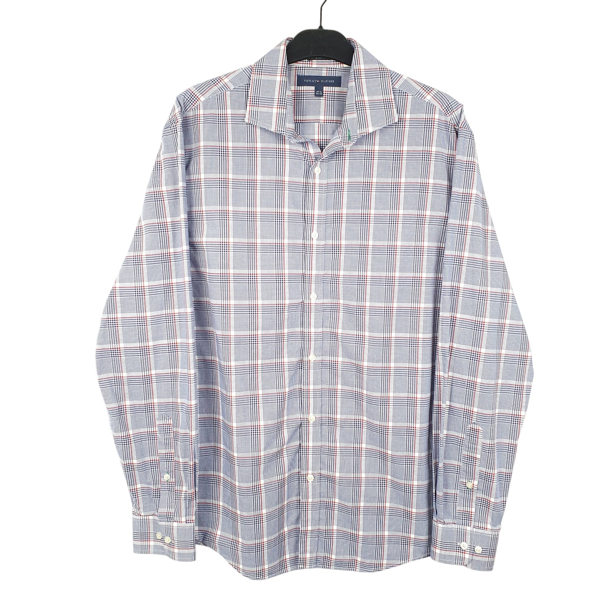 Mens Blue Tommy Hilfiger  Long Sleeve Shirt