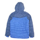 Mens Blue Champion Hooded Windbreaker  Coat