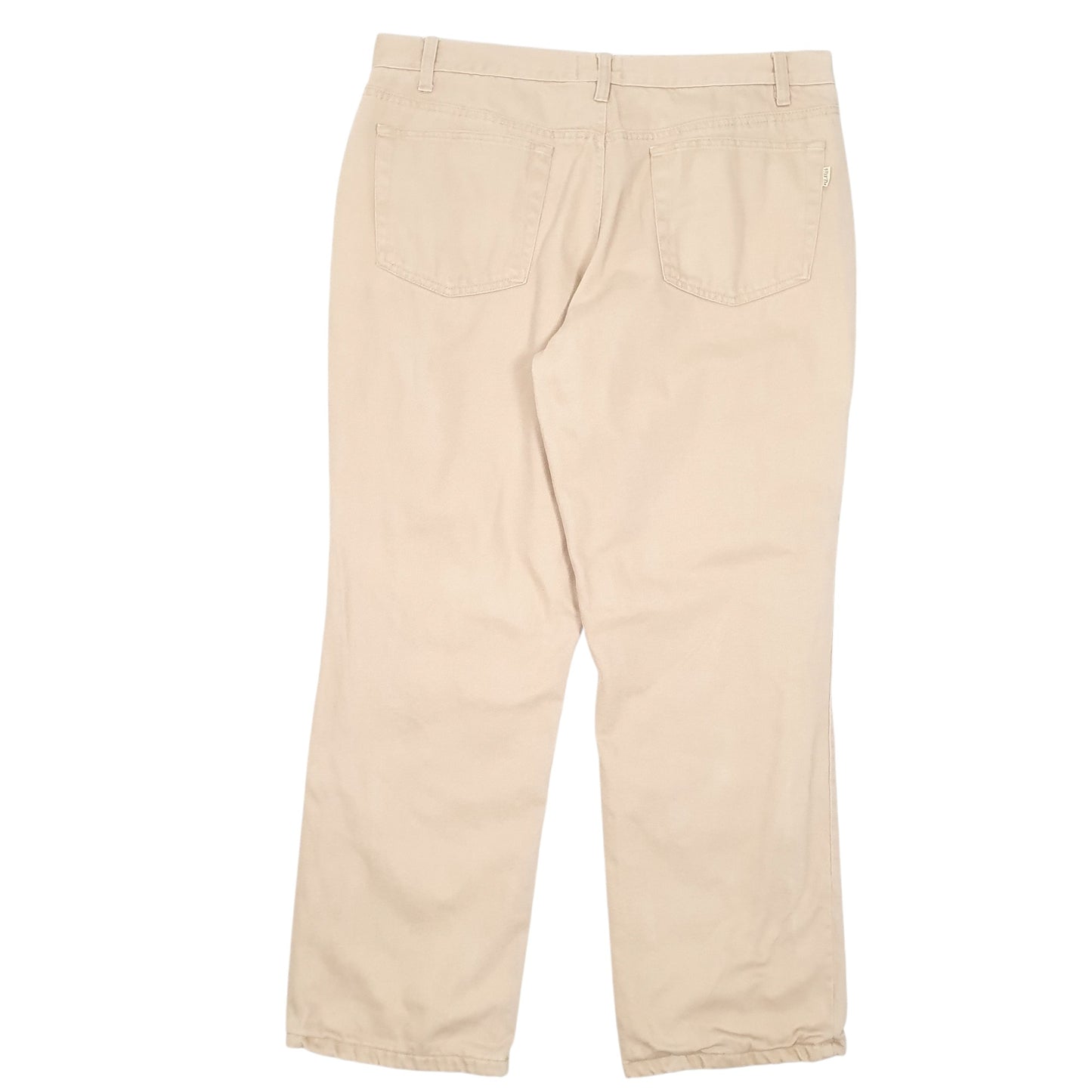 Mens Beige Red Head Lined Winter Hunting Casual JeansW38 L32