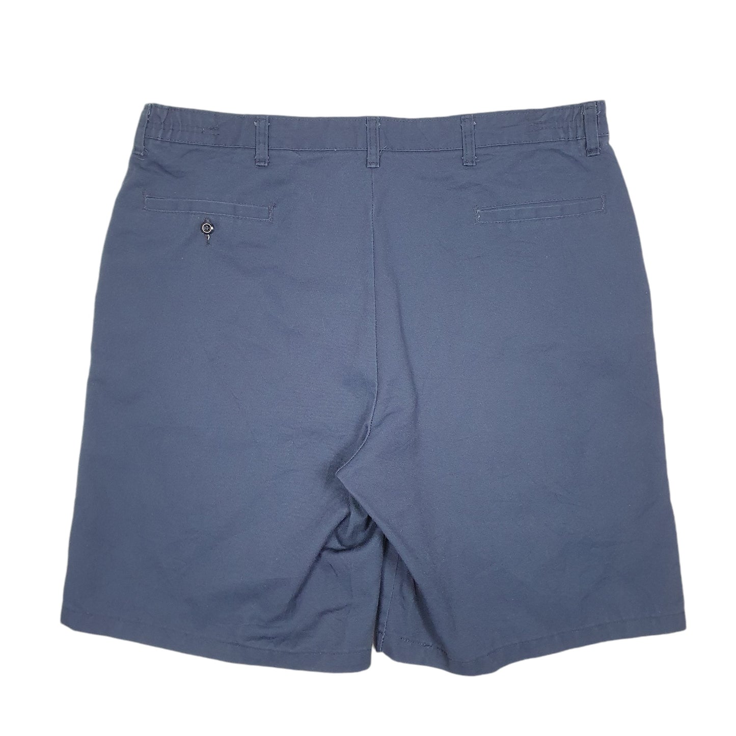 Mens Navy Red Kap Workwear USA Chino Shorts