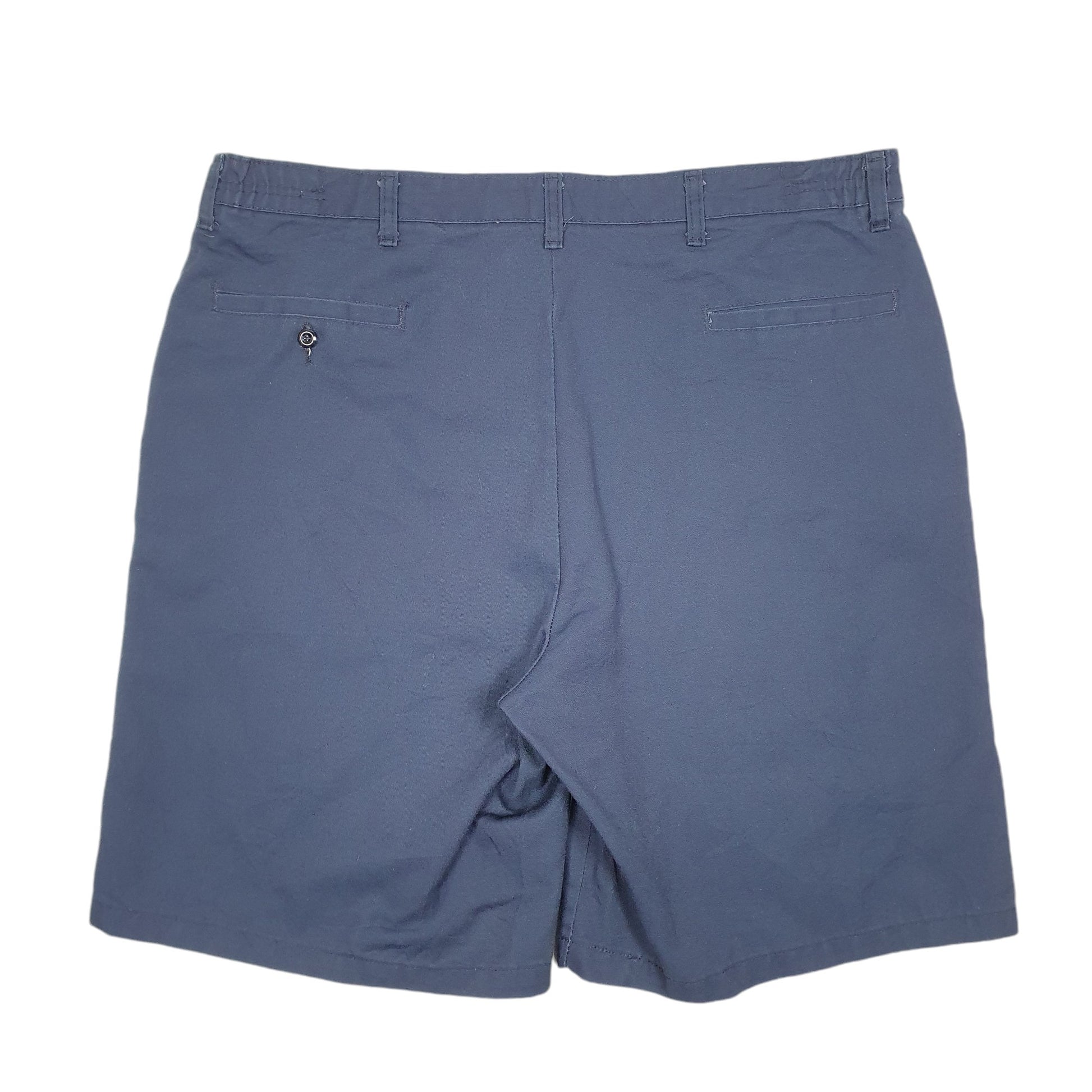 Mens Navy Red Kap Workwear USA Chino Shorts