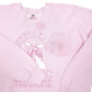 Mens Pink Fruit Of The Loom Vintage Raglan Sweetheart Club Indianapolis Made In USA 80s 90s Crewneck Jumper