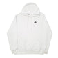 Mens White Nike  Hoodie Jumper