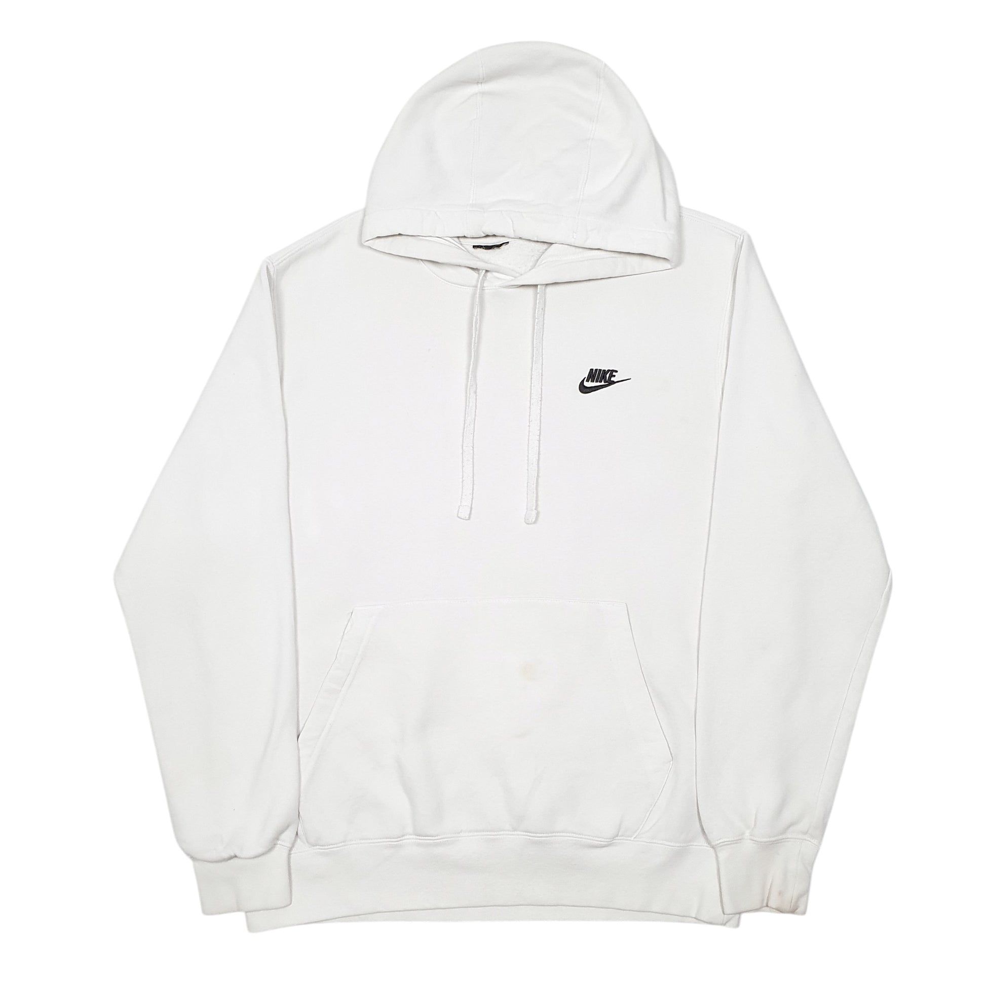 Mens White Nike  Hoodie Jumper