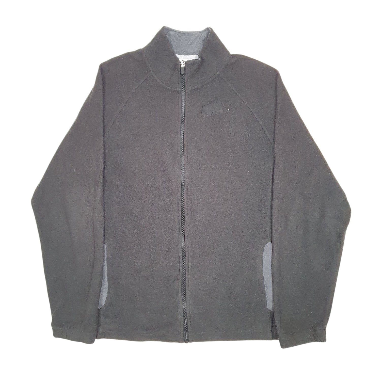 Mens Black Starter  Full Zip Jumper