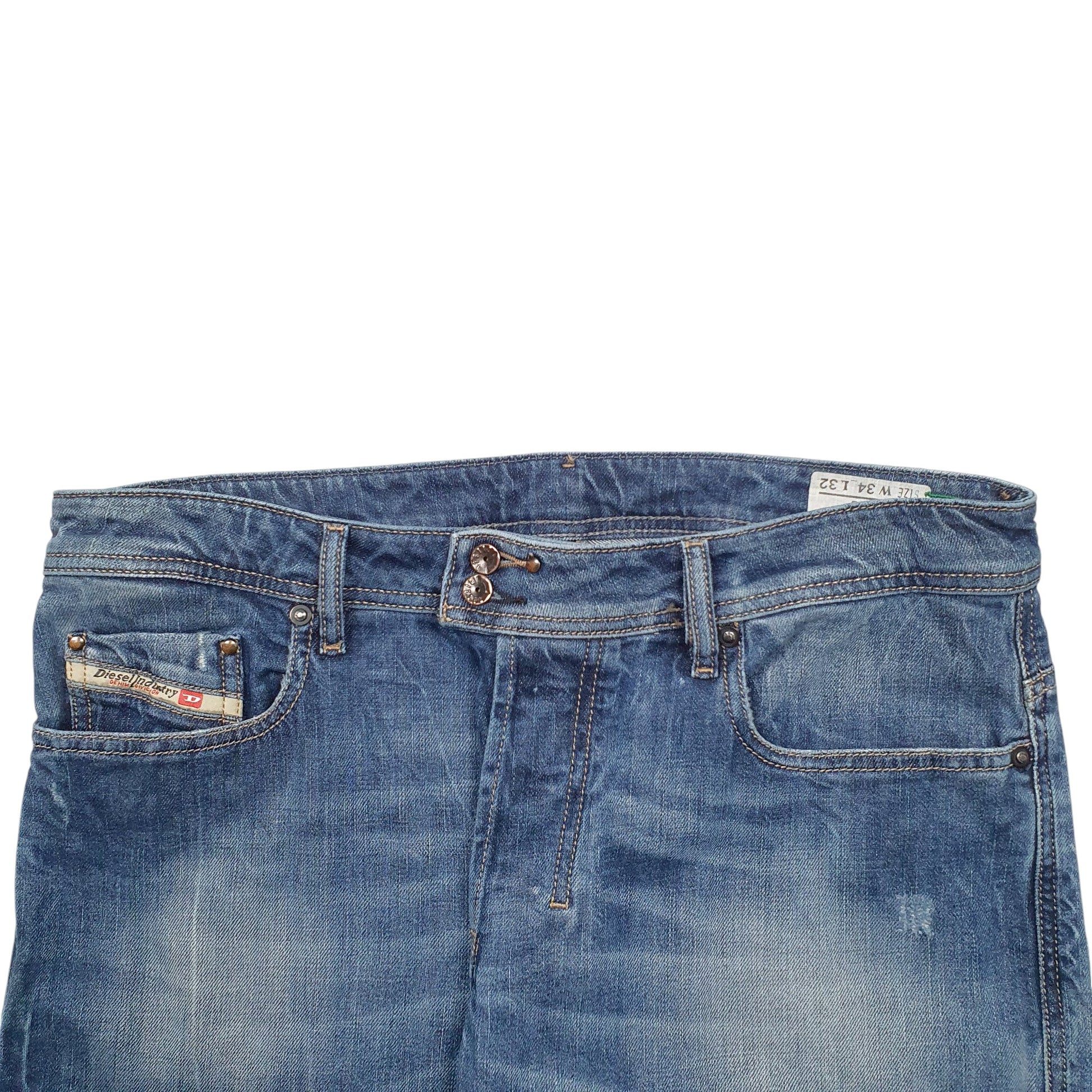Mens Blue Diesel  Casual JeansW34 L32