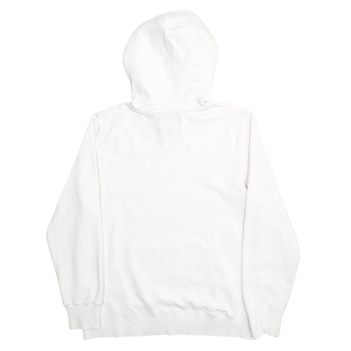 Mens White Roots Canada Spellout Hoodie Jumper