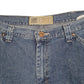 Mens Blue Lee Dungarees Jorts Denim Shorts