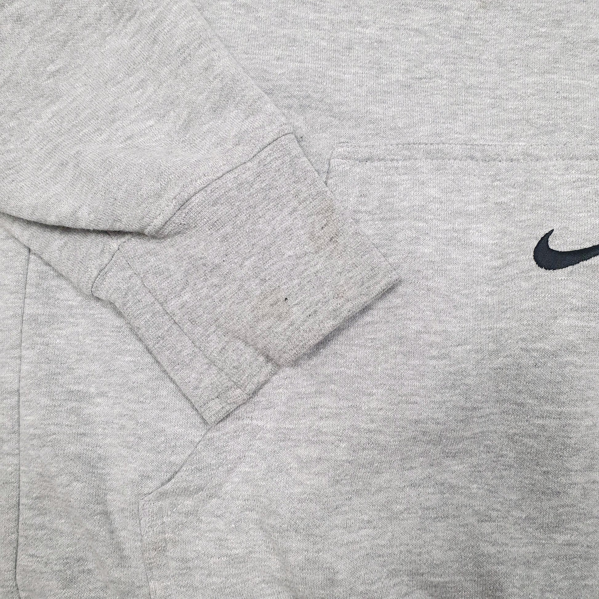 Mens Grey Nike Carroll Pioneer Basketball Hoodie Jumper