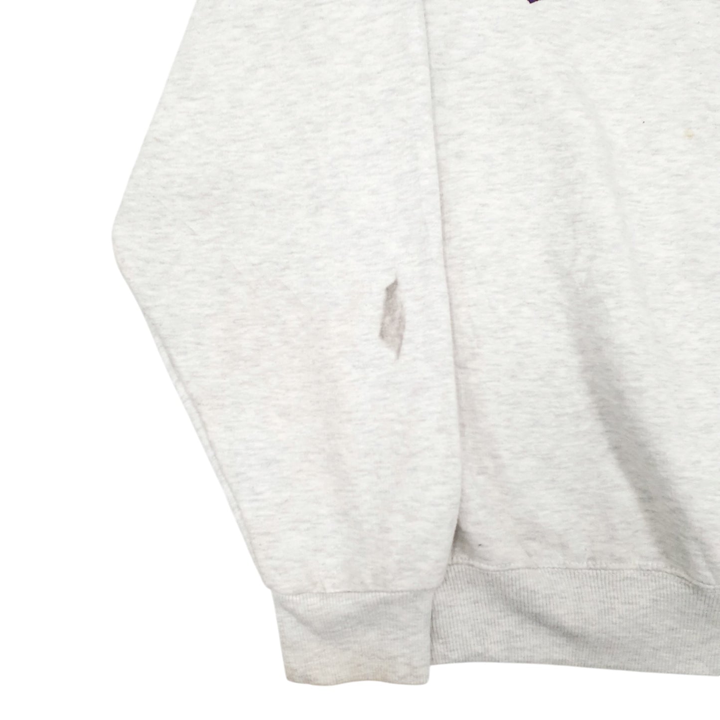 Mens Grey Champion Spellout. Crewneck Jumper