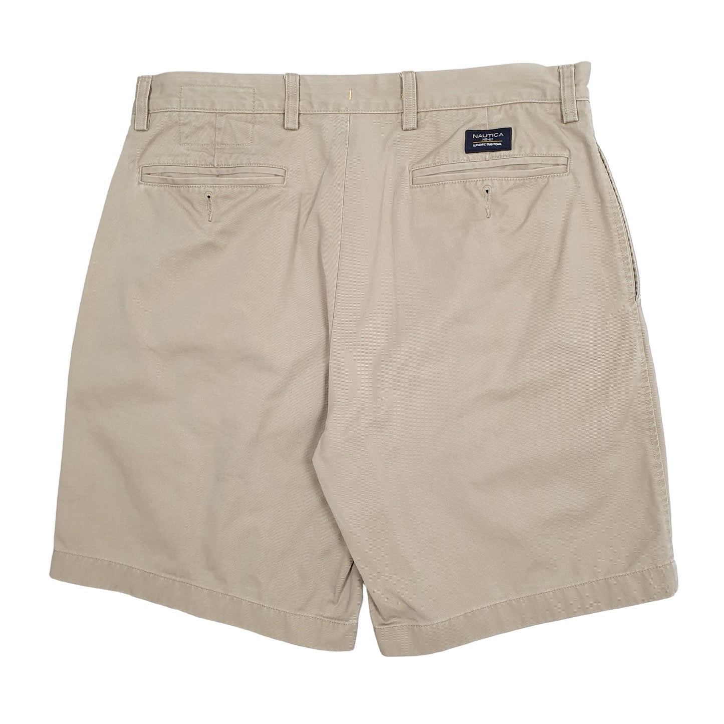 Mens Beige Nautica Deck Rigger Chino Shorts