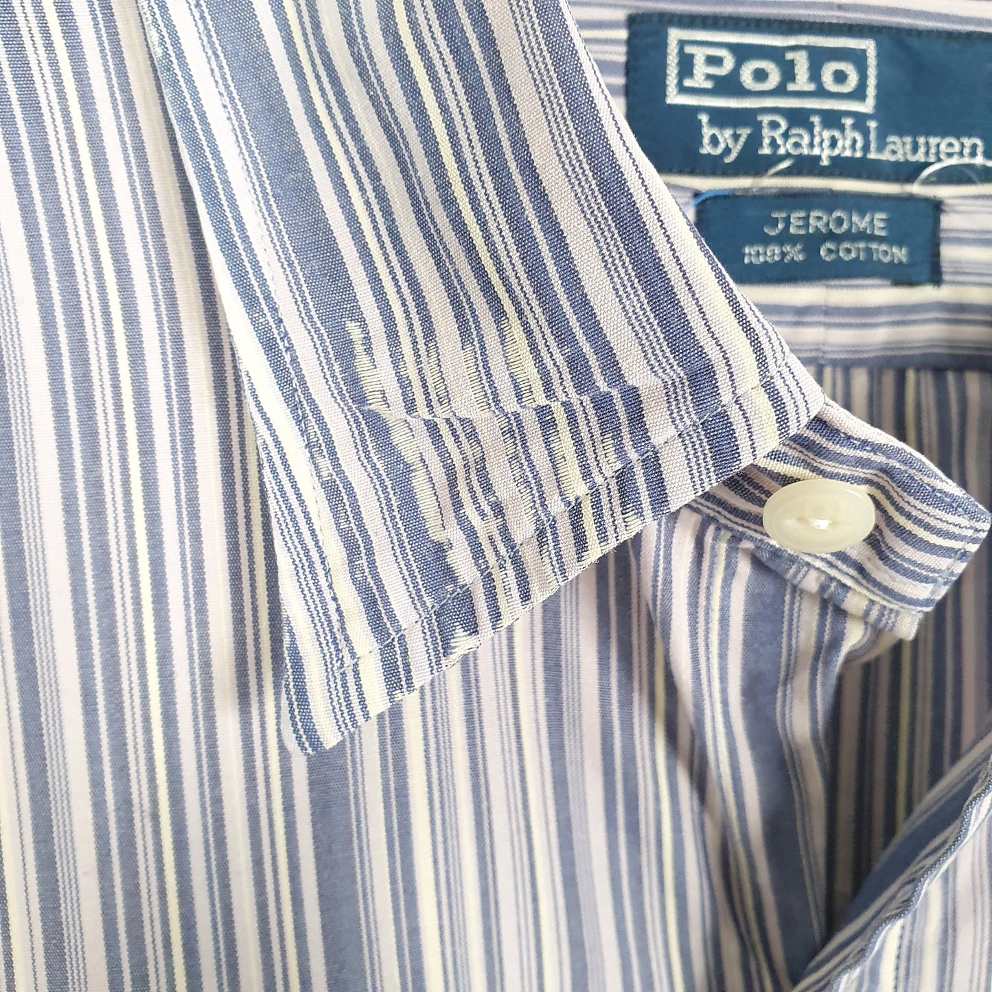 Mens Blue Polo Ralph Lauren Jerome Long Sleeve Shirt