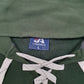 Mens Green J.America Howell Varsity Hockey Lace Hoodie Jumper