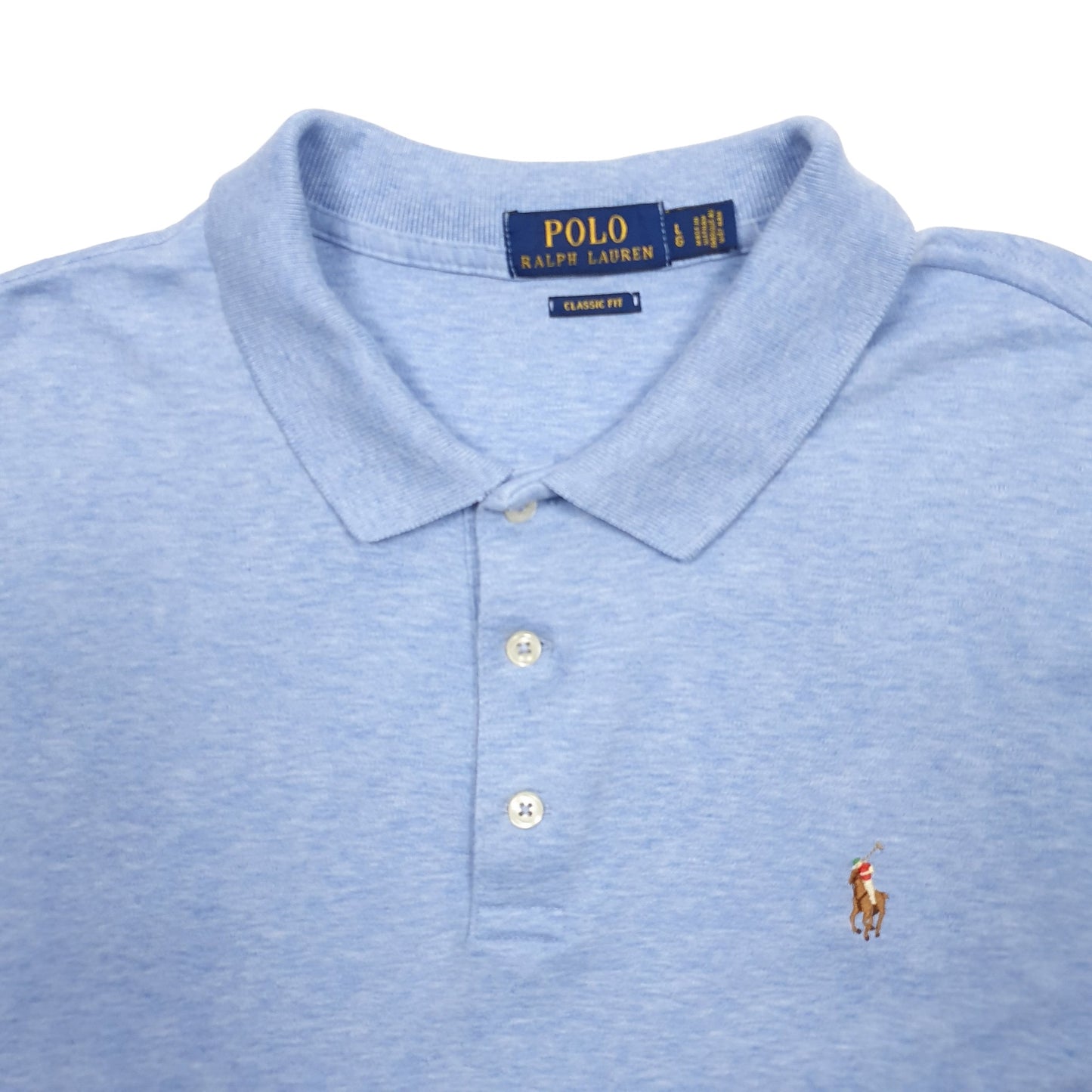 Mens Blue Polo Ralph Lauren  Short Sleeve Polo Shirt