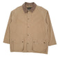 Mens Tan Barbour Soft Cotton Beaufort  Coat