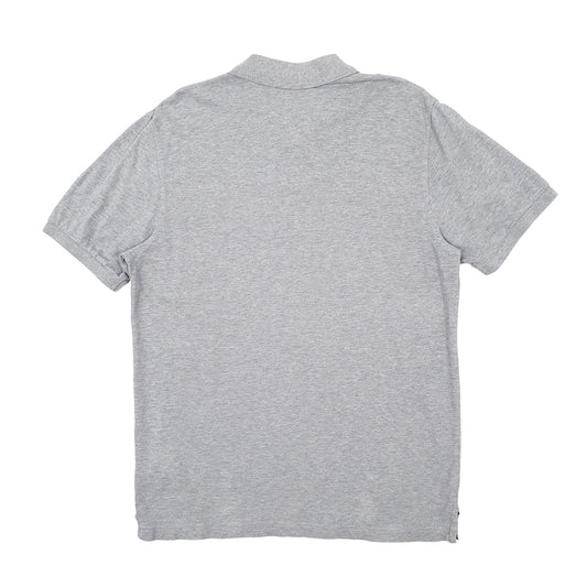 Mens Grey GANT  Short Sleeve Polo Shirt