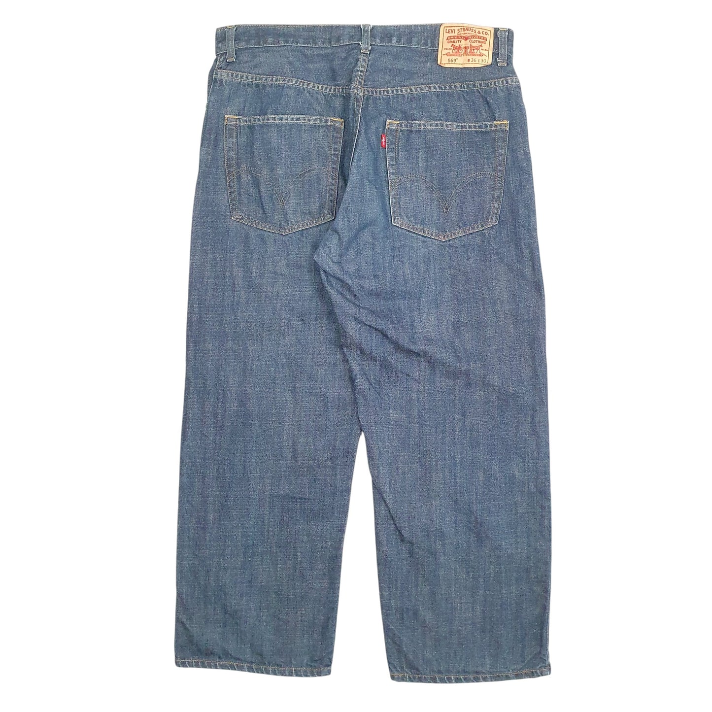 Mens Blue Levis  569 JeansW36 L28