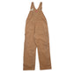 Mens Beige Dickies Denim Overalls Bib Dungaree Trousers