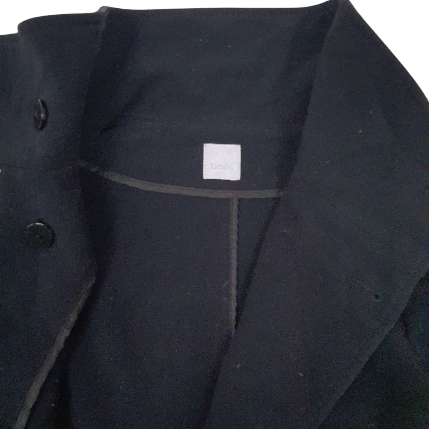 Womens Black Camaieu  Hoodie Coat