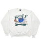 Mens Grey GS Sport Vintage Golf American Made In USA Crewneck Jumper