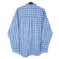 Mens Blue Chaps  Long Sleeve Shirt
