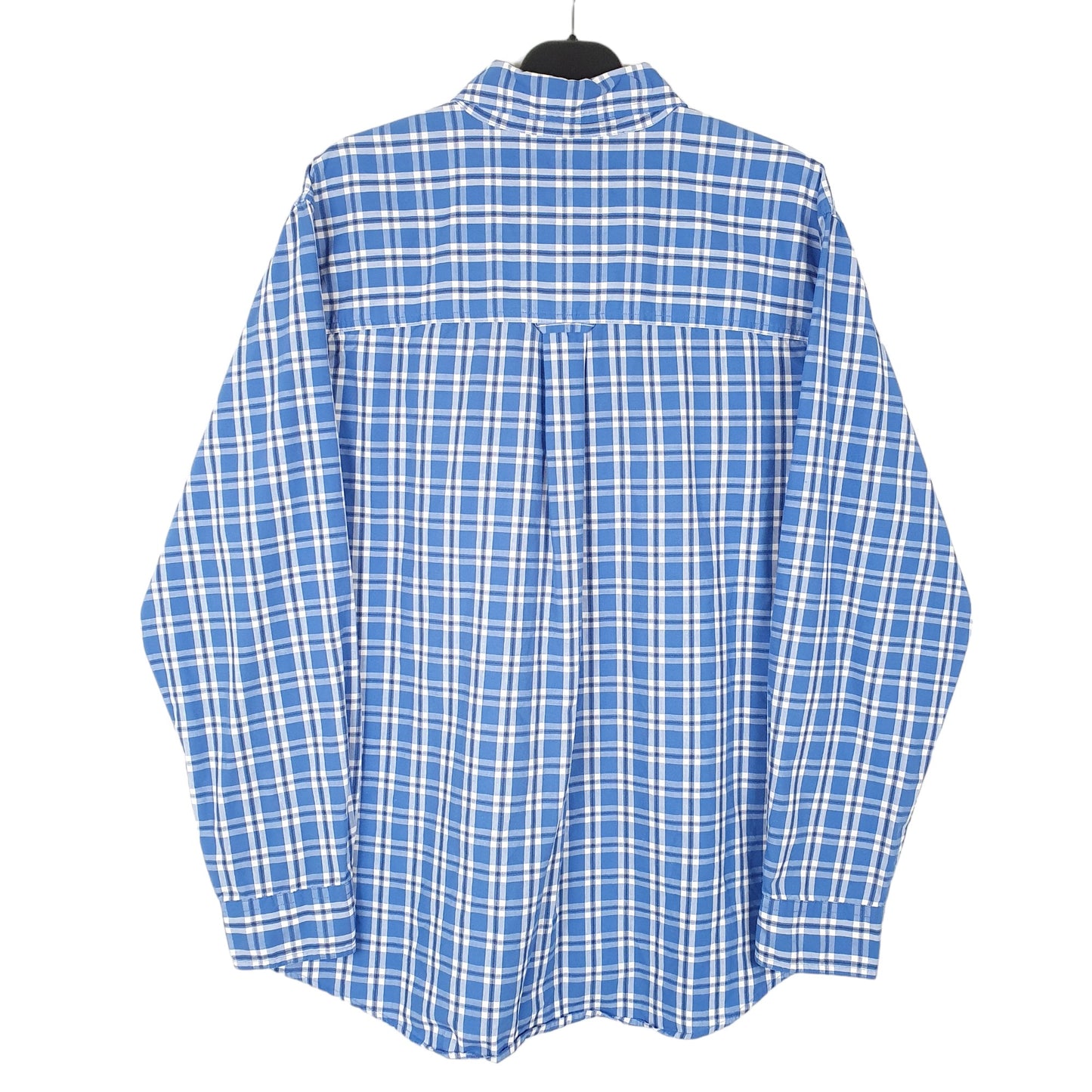 Mens Blue Chaps  Long Sleeve Shirt