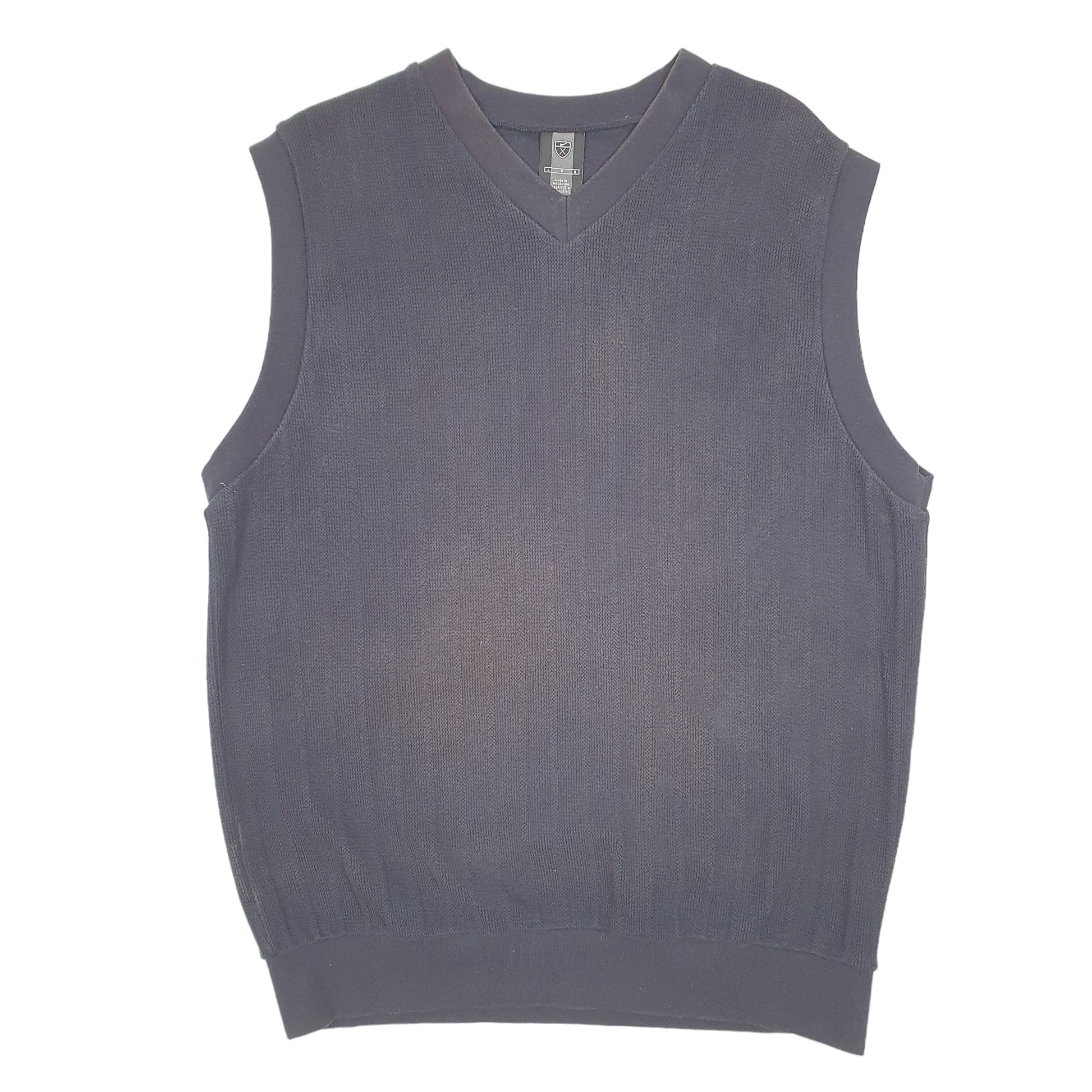 Mens Black Nike Vest Tank Top Golf Sweater V Neck Jumper